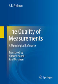 Vorderes Coverbild The Quality of Measurements