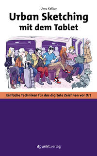 Vorderes Coverbild Urban Sketching mit dem Tablet