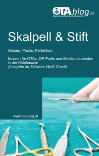 Vorderes Coverbild Skalpell und Stift