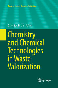 Vorderes Coverbild Chemistry and Chemical Technologies in Waste Valorization