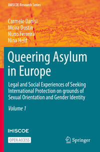 Vorderes Coverbild Queering Asylum in Europe