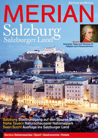 Vorderes Coverbild MERIAN Salzburg und Salzburger Land