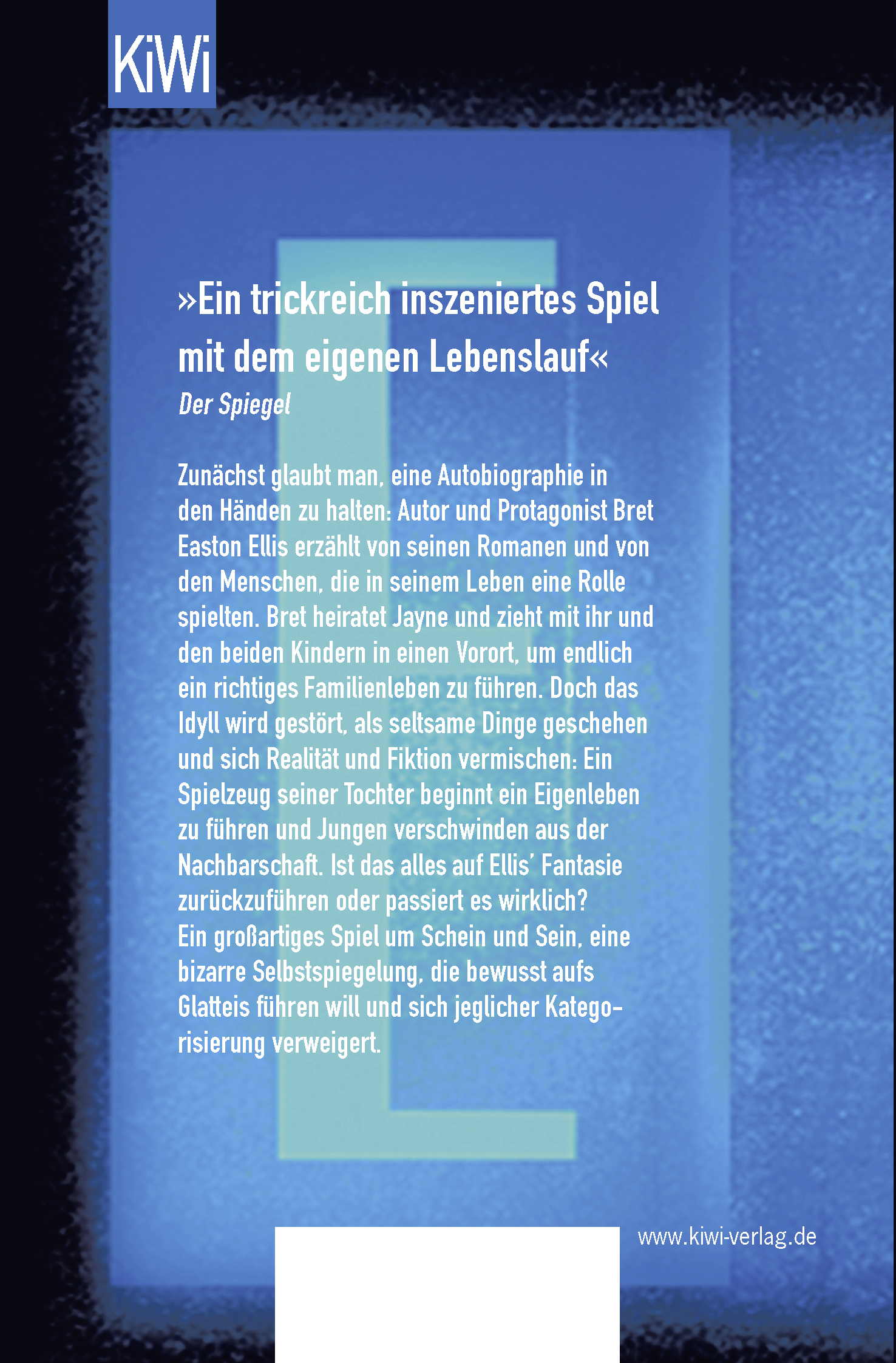 Rückseitencover Lunar Park