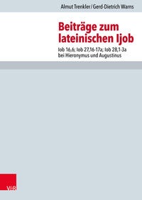 Vorderes Coverbild Beiträge zum lateinischen Ijob