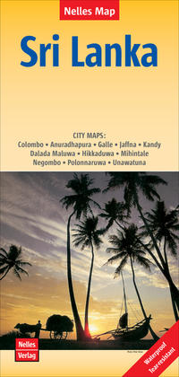 Vorderes Coverbild Nelles Map Landkarte Sri Lanka