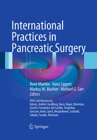 Vorderes Coverbild International Practices in Pancreatic Surgery