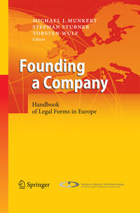Vorderes Coverbild Founding a Company