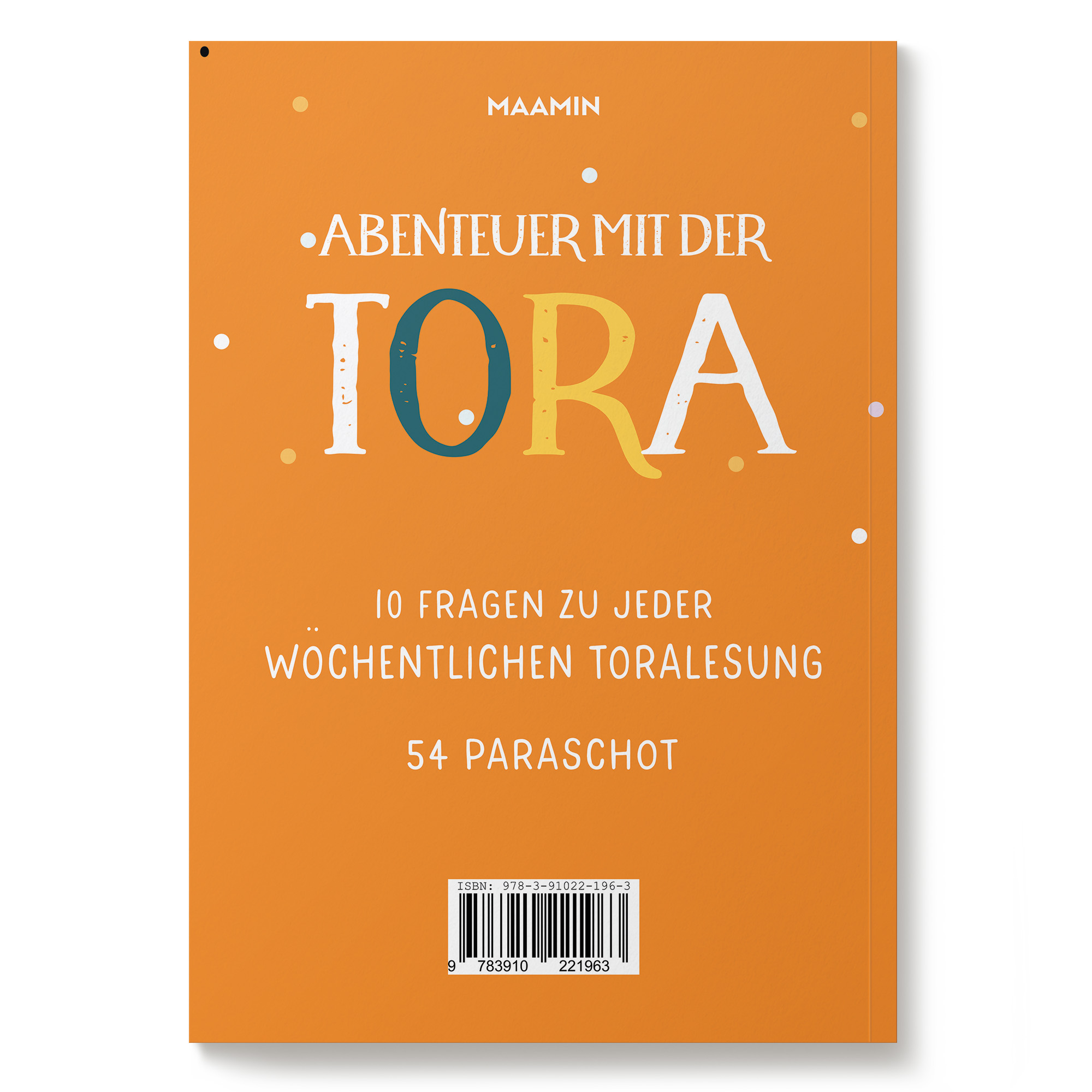 Rückseitencover Abenteuer mit der Tora