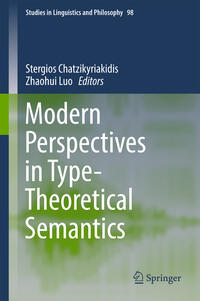 Vorderes Coverbild Modern Perspectives in Type-Theoretical Semantics
