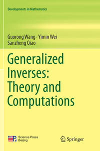 Vorderes Coverbild Generalized Inverses: Theory and Computations