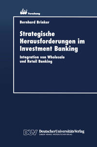 Vorderes Coverbild Strategische Herausforderungen im Investment Banking