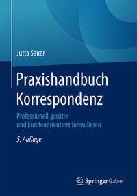 Vorderes Coverbild Praxishandbuch Korrespondenz