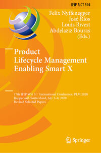 Vorderes Coverbild Product Lifecycle Management Enabling Smart X