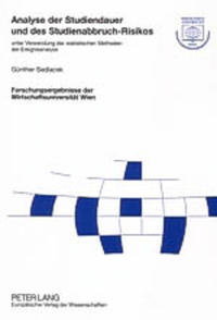 Vorderes Coverbild Analyse der Studiendauer und des Studienabbruch-Risikos