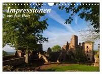 Vorderes Coverbild Impressionen aus dem Harz (Wandkalender 2025 DIN A4 quer), CALVENDO Monatskalender