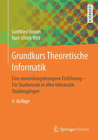 Vorderes Coverbild Grundkurs Theoretische Informatik