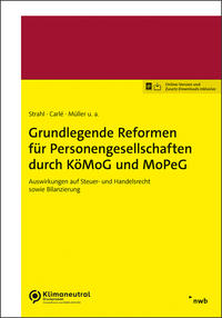 Vorderes Coverbild Grundlegende Reformen für Personengesellschaften durch KöMoG und MoPeG