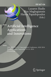 Vorderes Coverbild Artificial Intelligence Applications and Innovations