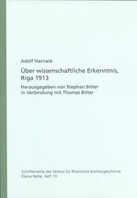 Vorderes Coverbild Über wissenschaftliche Erkenntnis, Riga 1913