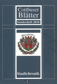 Vorderes Coverbild Cottbusser Blätter Stadtchronik