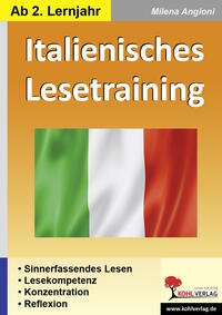 Vorderes Coverbild Italienisches Lesetraining