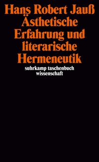 Vorderes Coverbild Ästhetische Erfahrung und literarische Hermeneutik