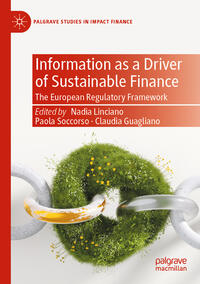 Vorderes Coverbild Information as a Driver of Sustainable Finance