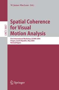 Vorderes Coverbild Spatial Coherence for Visual Motion Analysis