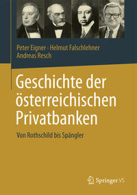 Vorderes Coverbild Geschichte der österreichischen Privatbanken