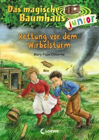 Vorderes Coverbild Das magische Baumhaus junior (Band 21) - Rettung vor dem Wirbelsturm