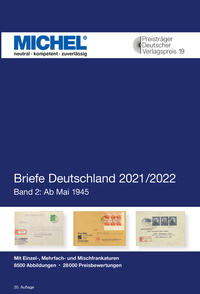 Vorderes Coverbild Briefe Deutschland 2021/2022