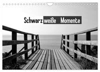 Vorderes Coverbild Schwarzweiße Momente (Wandkalender 2025 DIN A4 quer), CALVENDO Monatskalender