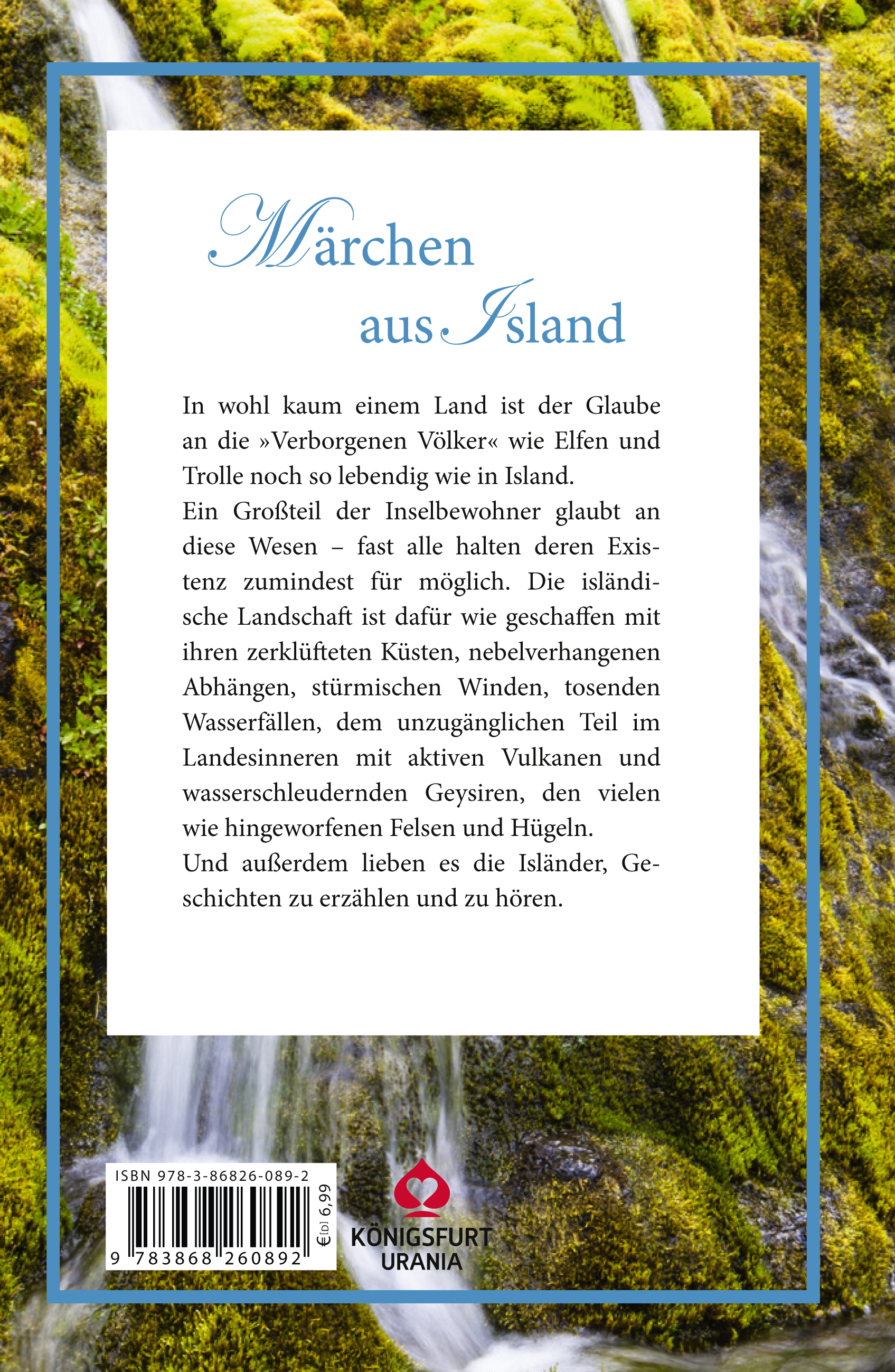 Rückseitencover Märchen aus Island