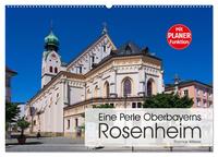 Vorderes Coverbild Eine Perle Oberbayerns - Rosenheim (Wandkalender 2026 DIN A2 quer), CALVENDO Monatskalender