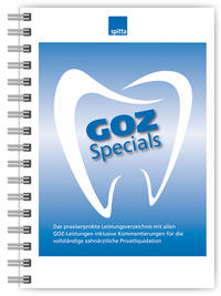 Vorderes Coverbild GOZ Specials