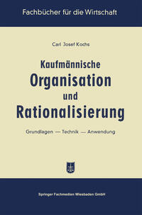 Vorderes Coverbild Kaufmännische Organisation und Rationalisierung