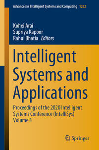 Vorderes Coverbild Intelligent Systems and Applications