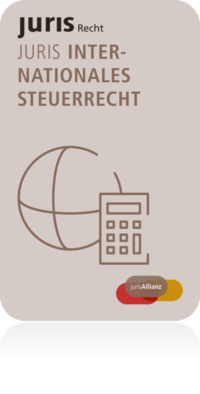Vorderes Coverbild juris Internationales Steuerrecht