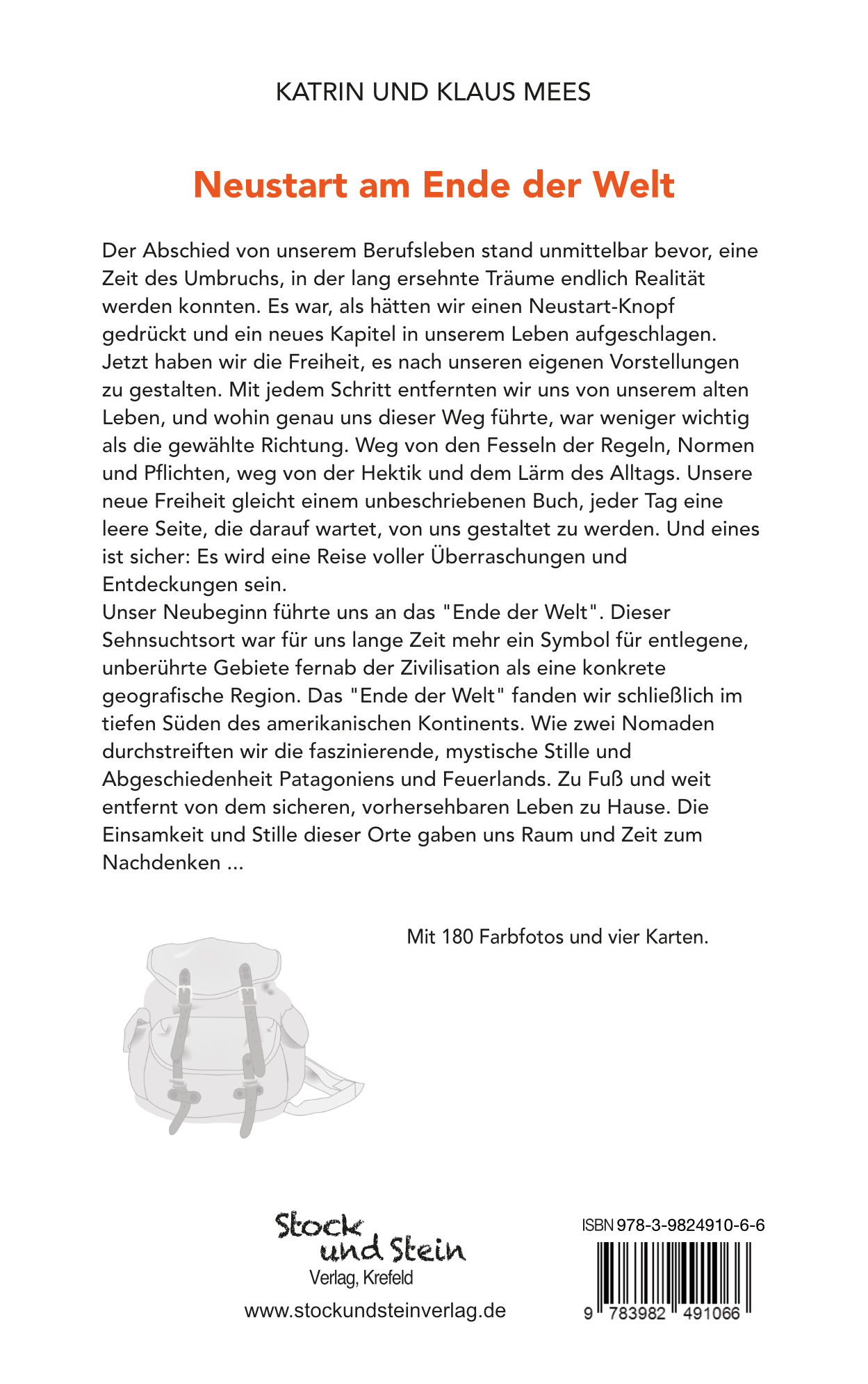Rückseitencover Neustart am Ende der Welt