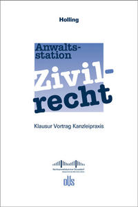 Vorderes Coverbild Anwaltsstation Zivilrecht