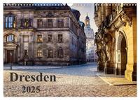 Vorderes Coverbild Dresden 2025 (Wandkalender 2025 DIN A3 quer), CALVENDO Monatskalender