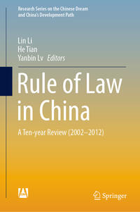 Vorderes Coverbild Rule of Law in China