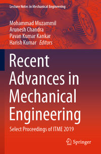 Vorderes Coverbild Recent Advances in Mechanical Engineering
