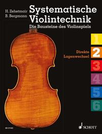 Vorderes Coverbild Systematische Violintechnik