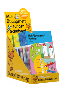 Vorderes Coverbild Leeres Thekendisplay "Schulstarterhefte"