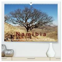 Vorderes Coverbild Namibia - faszinierende Menschen und Tiere (hochwertiger Premium Wandkalender 2025 DIN A2 quer), Kunstdruck in Hochglanz
