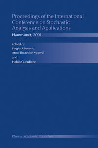 Vorderes Coverbild Proceedings of the International Conference on Stochastic Analysis and Applications