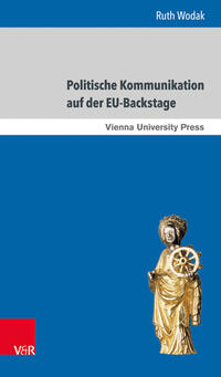 Vorderes Coverbild Politische Kommunikation auf der EU-Backstage
