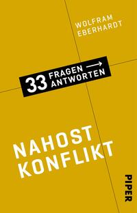 Vorderes Coverbild Nahostkonflikt
