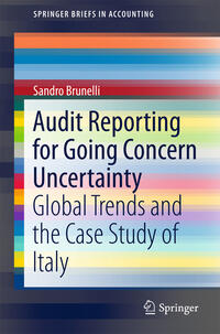 Vorderes Coverbild Audit Reporting for Going Concern Uncertainty